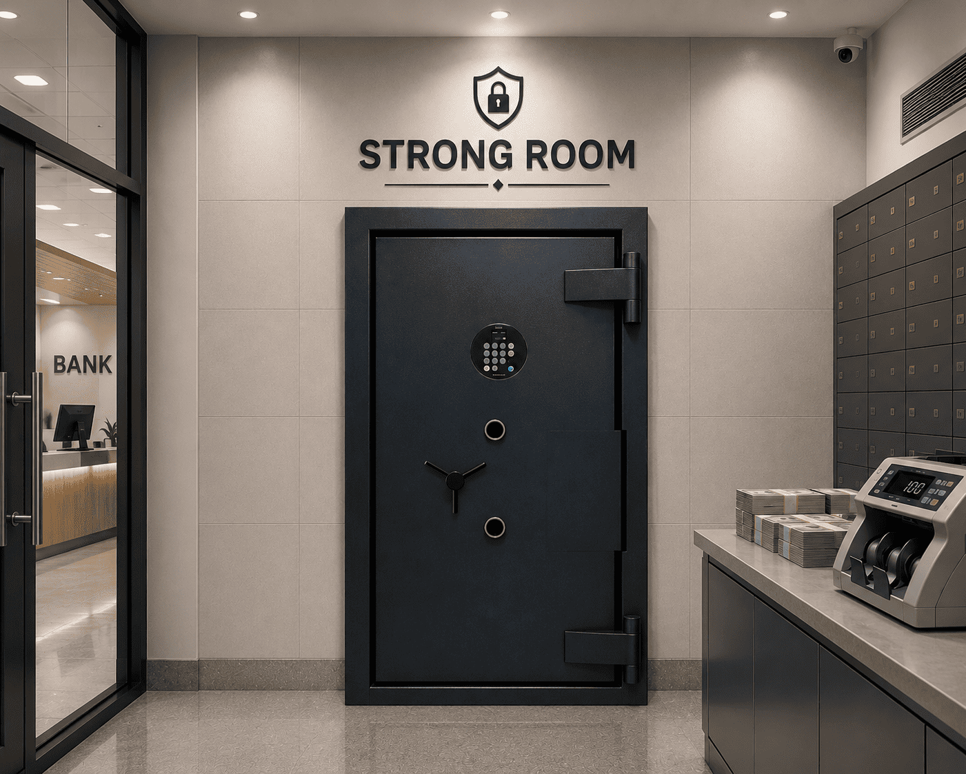 Bank Strong Room